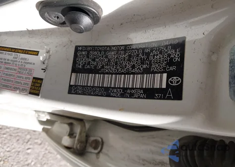 2010 Toyota Prius Iii z USA, uszkodzony, nr VIN JTDKN3DU5A5154863